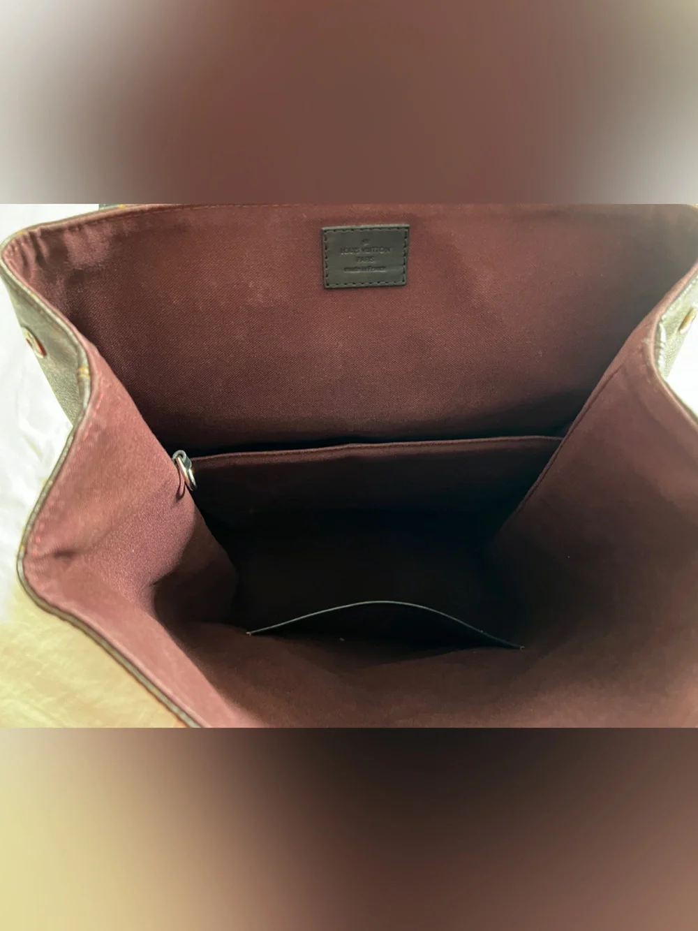 Authentic LOUIS VUITTON Monogram Macassar Palk Backpack